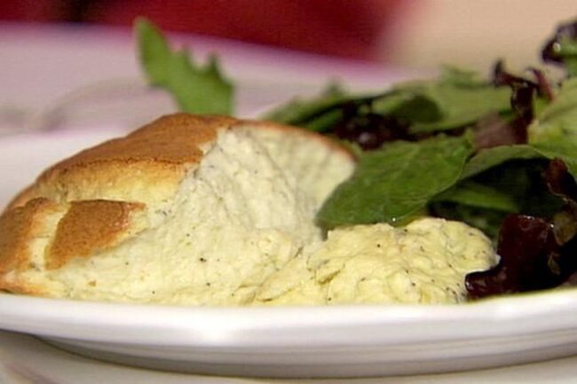 Blue Cheese Souffle
