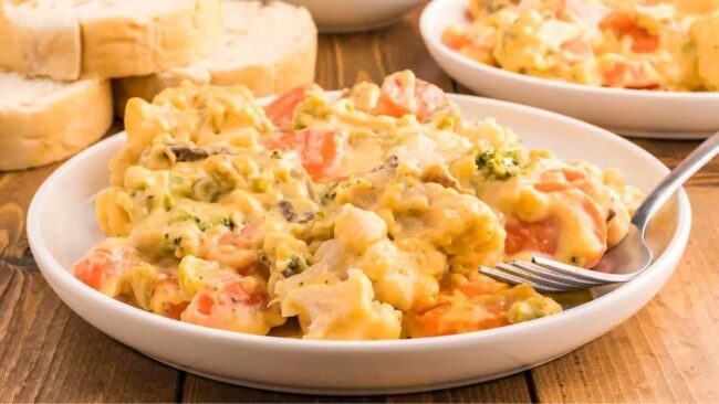 Cheesy Vegetable Casserole