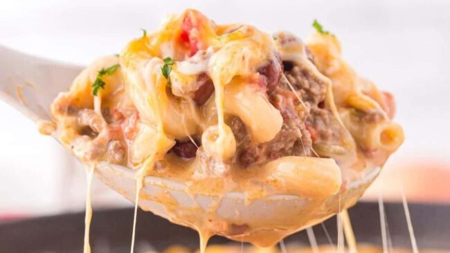 One Pot Easy Chili Mac