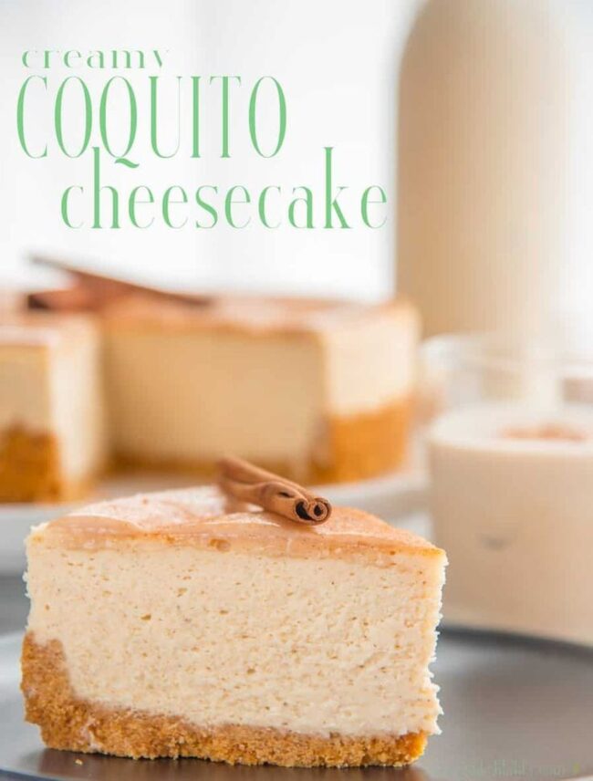 Coquito Cheesecake