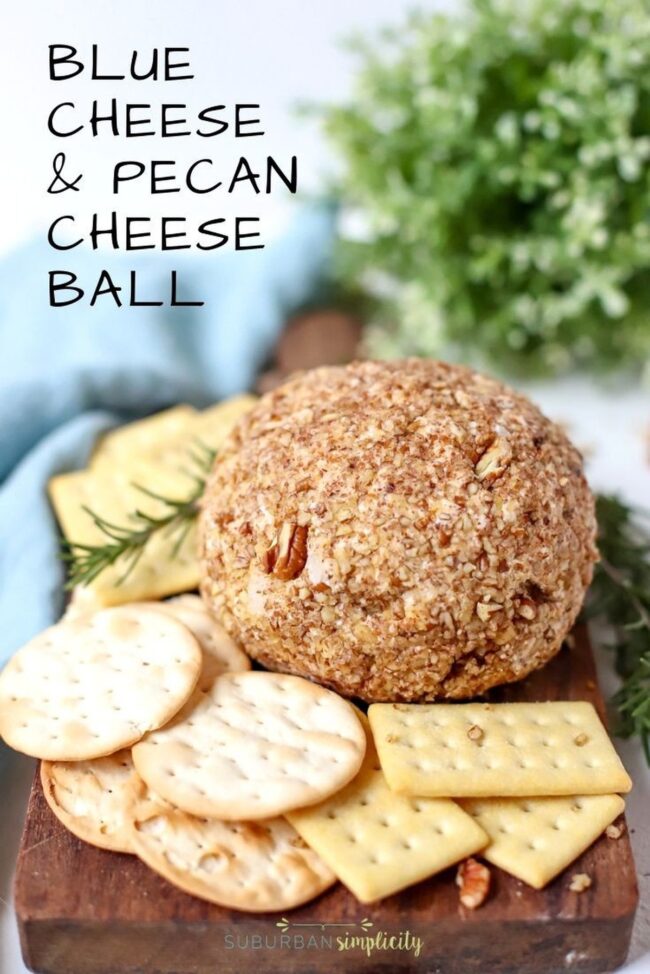Blue Cheese & Pecan Cheese Ball