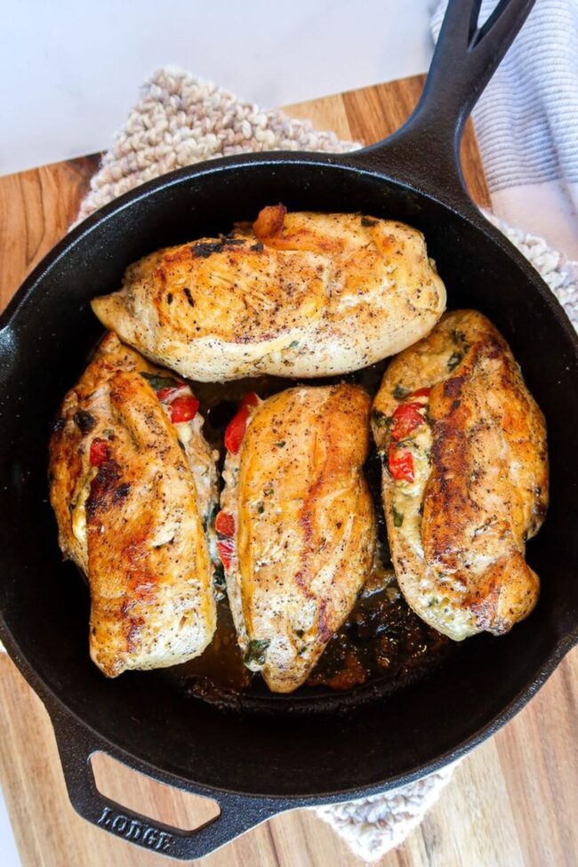 Blue Cheese Stuffed Chicken Breasts