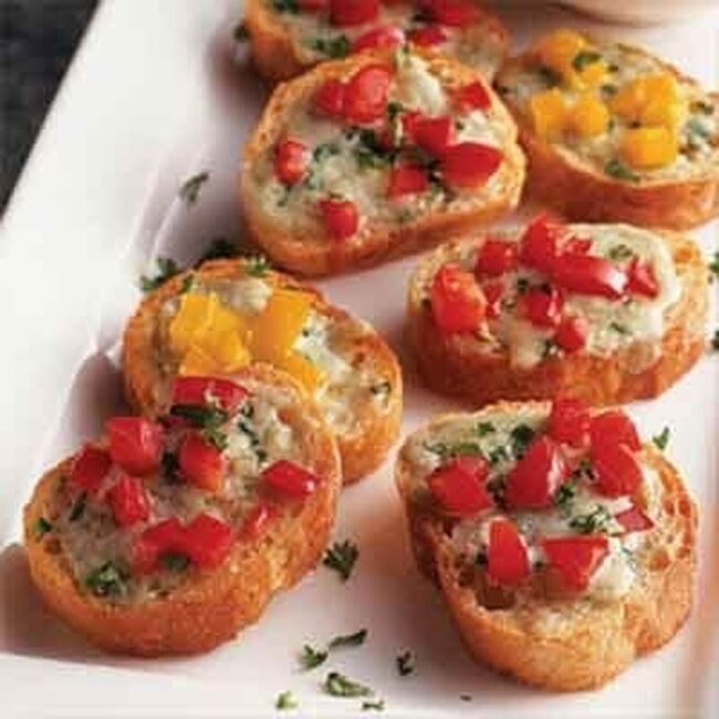 Blue Cheese Bruschetta