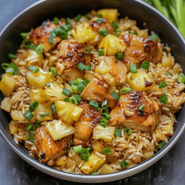 Pineapple Chicken and Rice Recipe