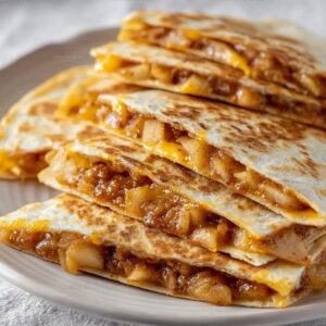 Breakfast Apple Cinnamon Quesadillas Recipe